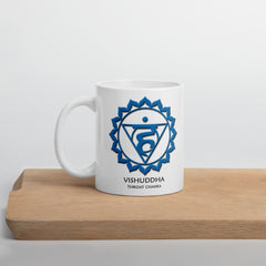 Throat Chakra Vishuddha Yoga Coffee Mug