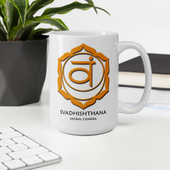 Sacral Chakra Svadhishthana Yoga Coffee Mug