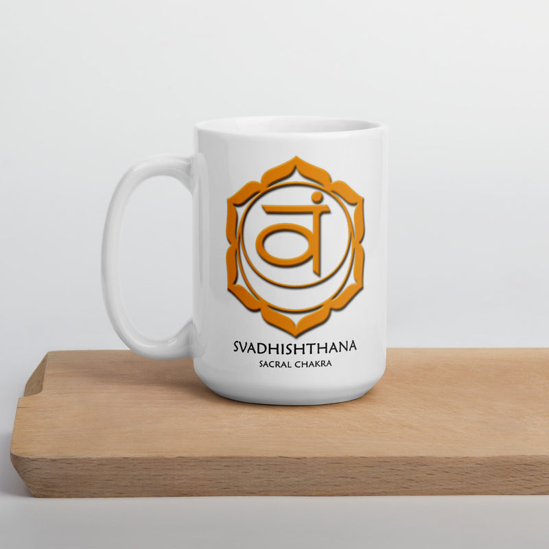 Sacral Chakra Svadhishthana Yoga Coffee Mug