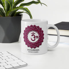 Crown Chakra Sahasrara Yoga Coffee Mug