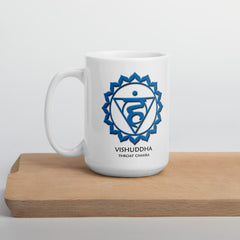 Throat Chakra Vishuddha Yoga Coffee Mug