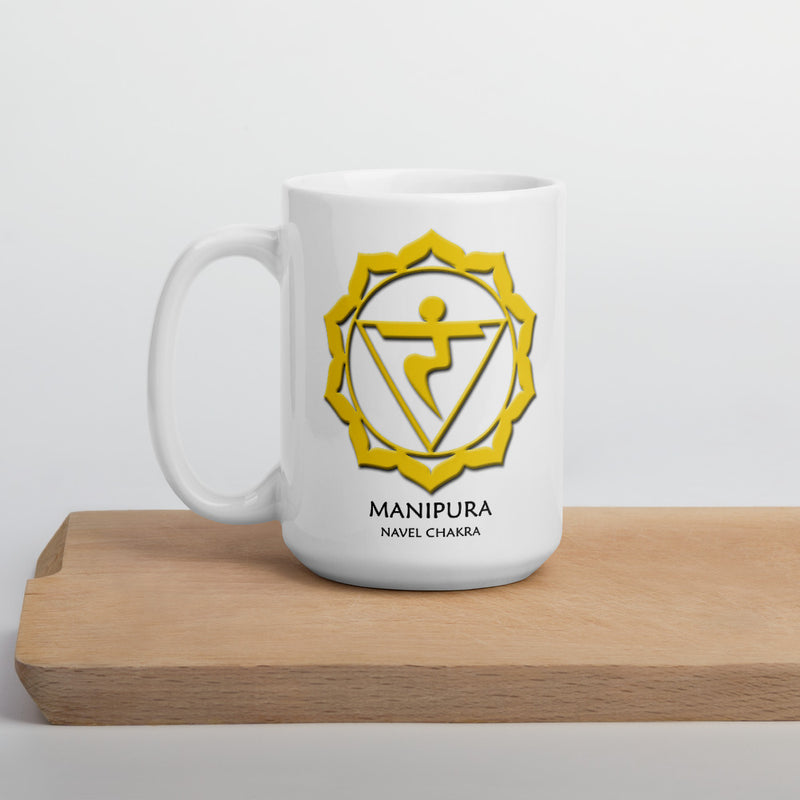 Navel Chakra Manipura Yoga Coffee Mug