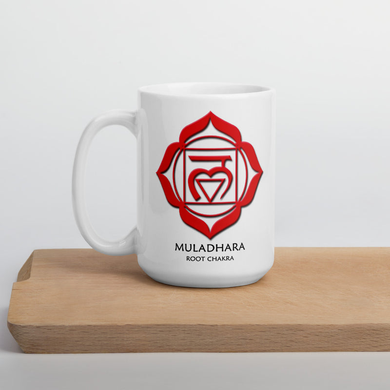 Root Chakra Muladhara Yoga Coffee Mug