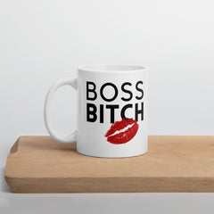 Boss Bitch & Lipstick Coffee Mug