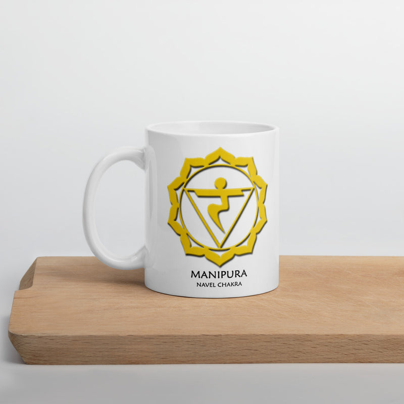 Navel Chakra Manipura Yoga Coffee Mug