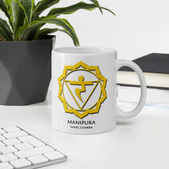 Navel Chakra Manipura Yoga Coffee Mug