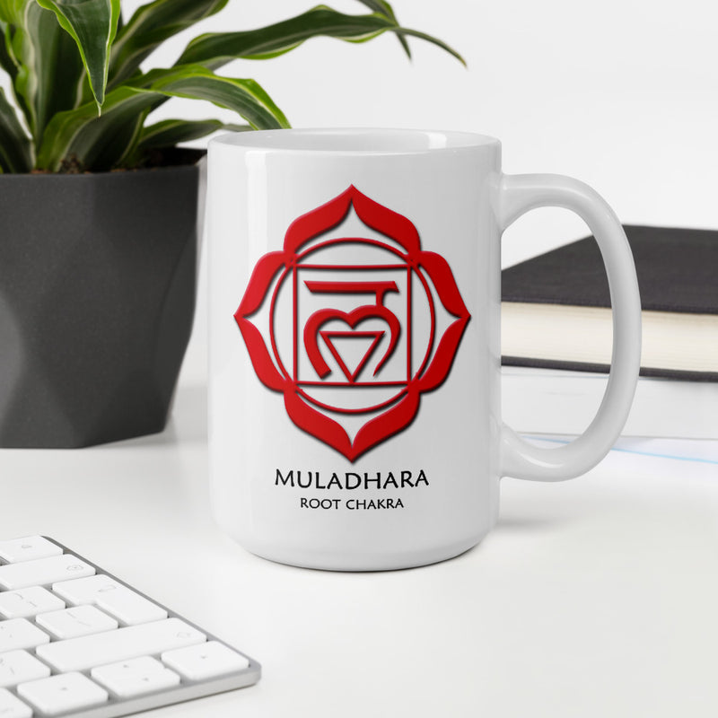 Root Chakra Muladhara Yoga Coffee Mug