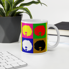 Afro Warhol Coffee Mug