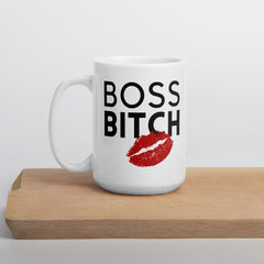 Boss Bitch & Lipstick Coffee Mug