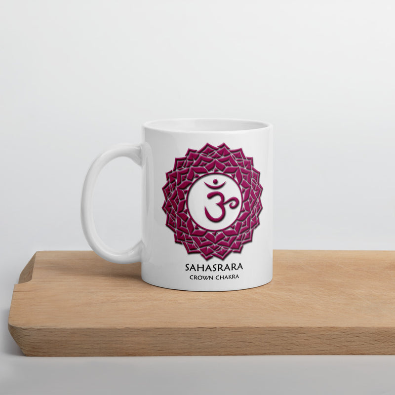 Crown Chakra Sahasrara Yoga Coffee Mug