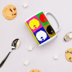 Afro Warhol Coffee Mug